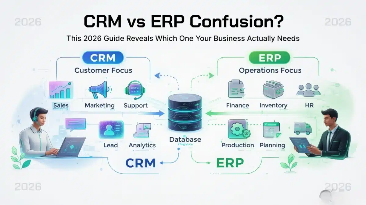 CRM vs ERP